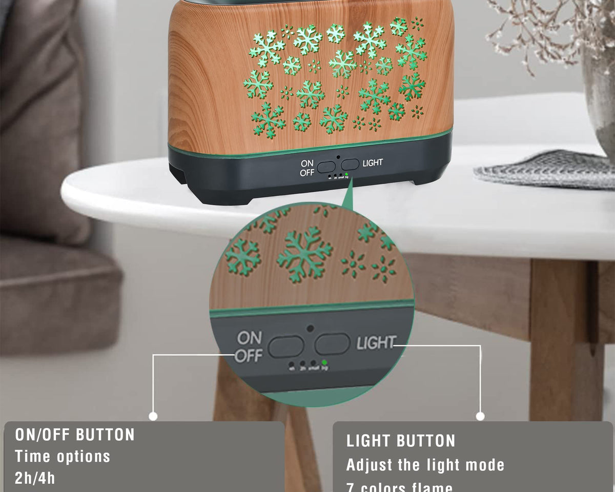 Christmas Snowflake Pattern Humidifier