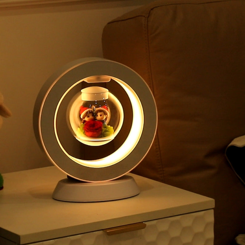 Valentines Day Gift Heart Floating Table LED