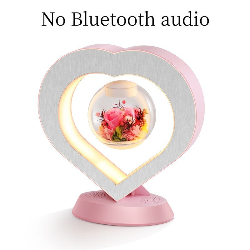 Valentines Day Gift Heart Floating Table LED