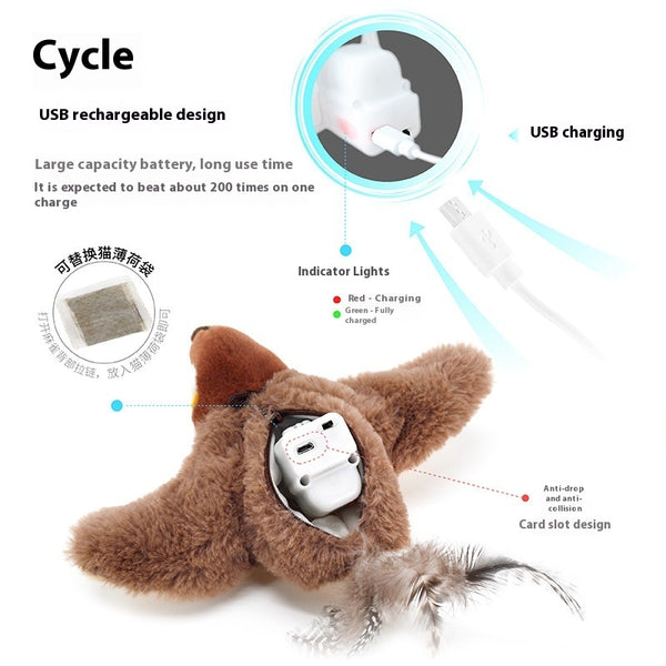 Interactive Cat Plush Toys