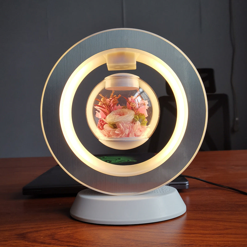 Valentines Day Gift Heart Floating Table LED