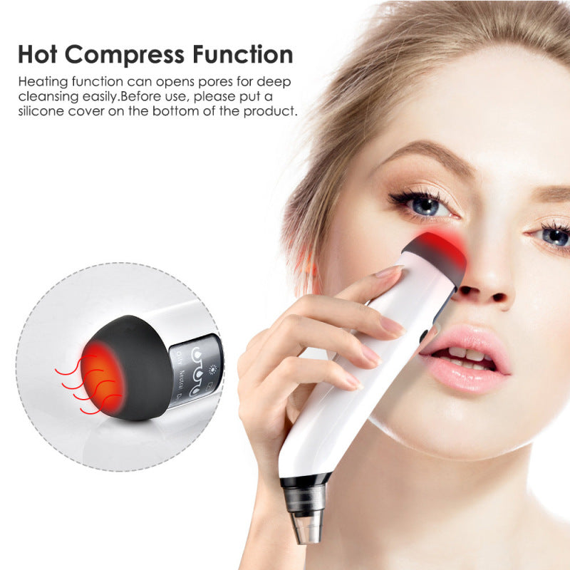 Blackhead suction heater